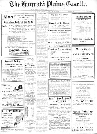 Issue page