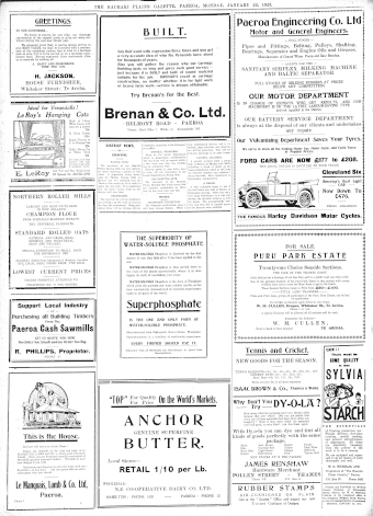 Issue page