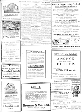 Issue page