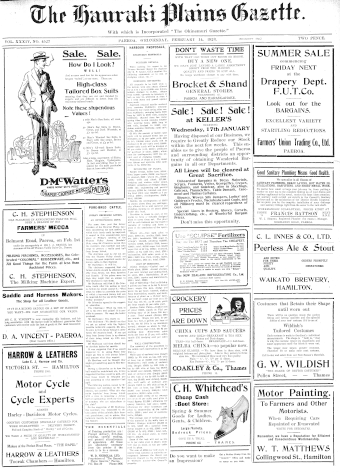 Issue page