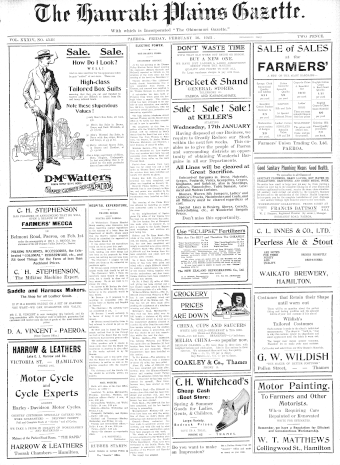 Issue page