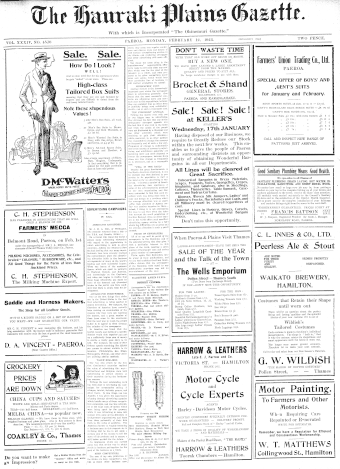 Issue page