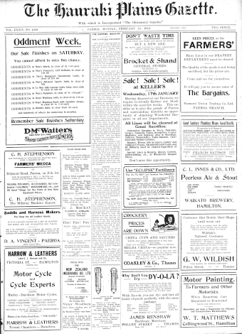 Issue page