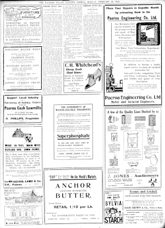 Issue page
