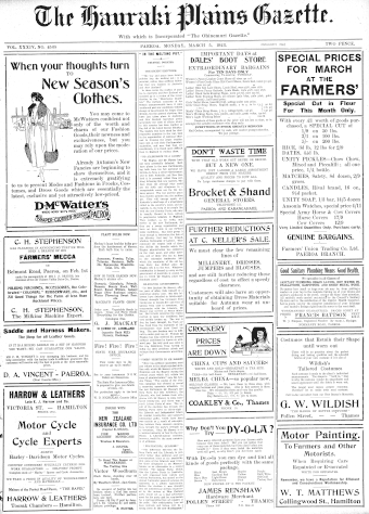 Issue page
