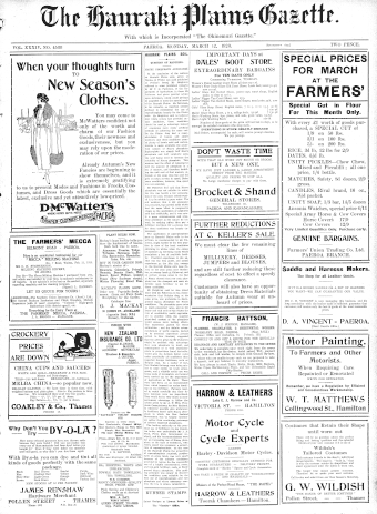 Issue page