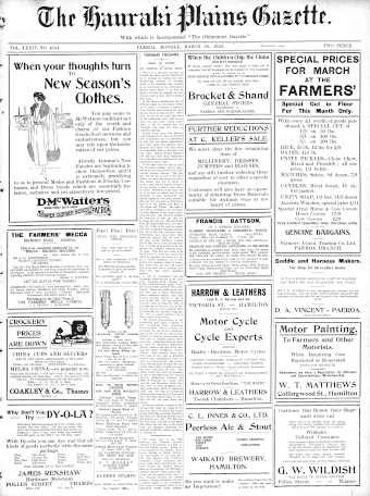 Issue page