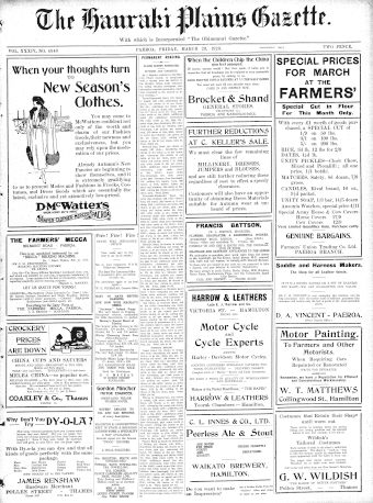 Issue page