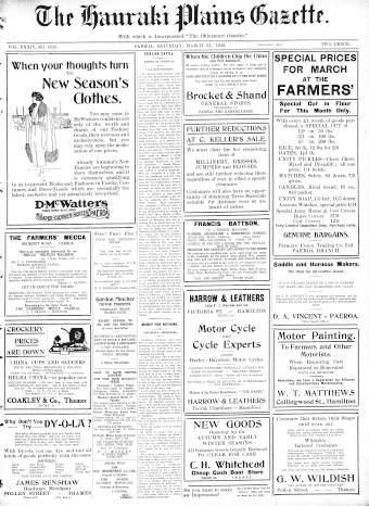 Issue page