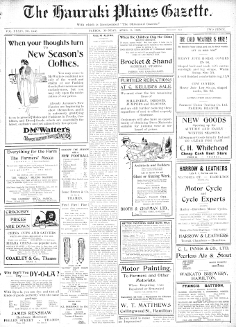 Issue page