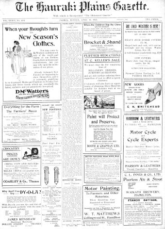 Issue page