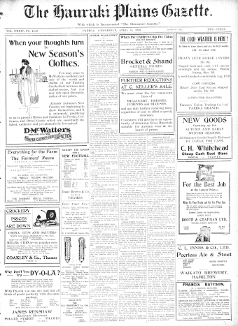 Issue page