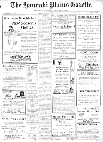Issue page