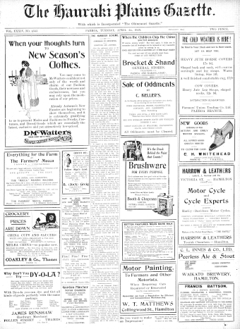 Issue page