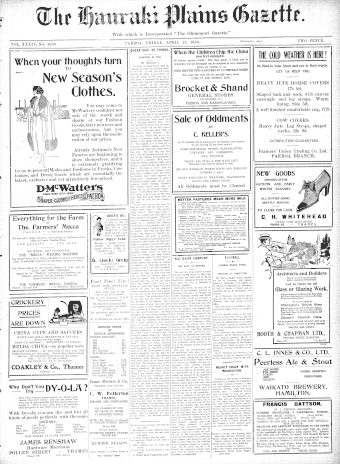 Issue page