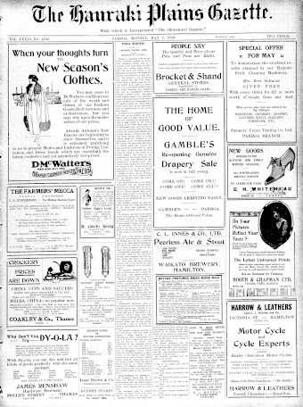 Issue page