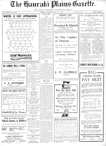 Issue page