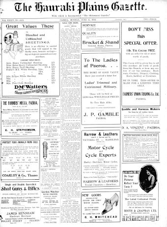 Issue page