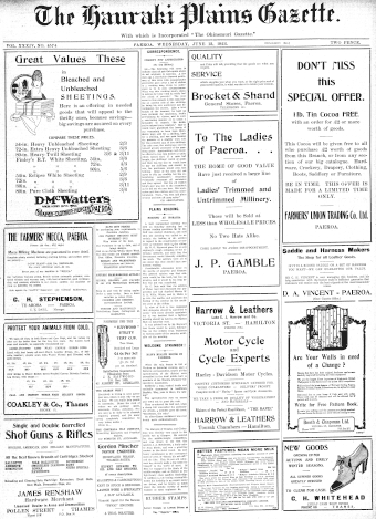 Issue page