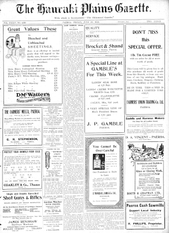 Issue page