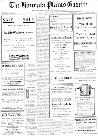 Issue page