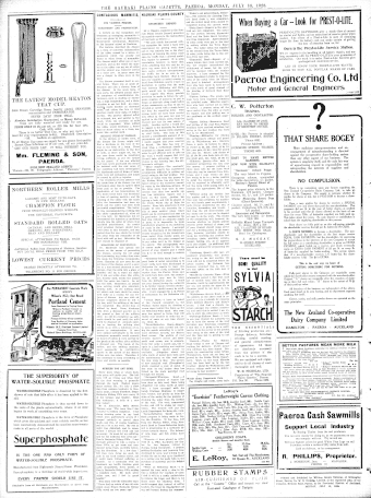 Issue page