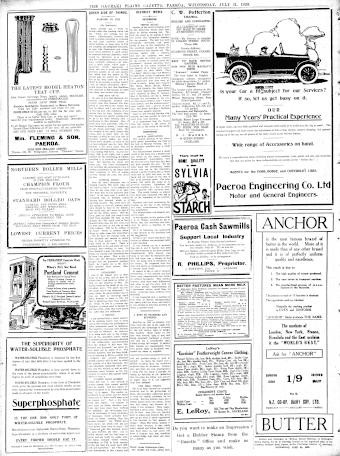 Issue page