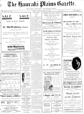 Issue page