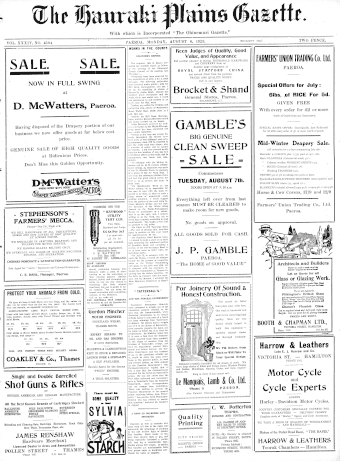 Issue page