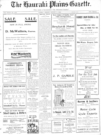 Issue page