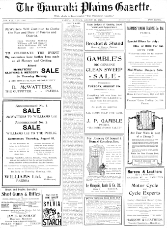 Issue page