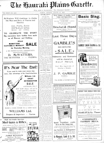 Issue page