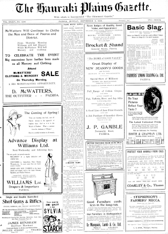 Issue page