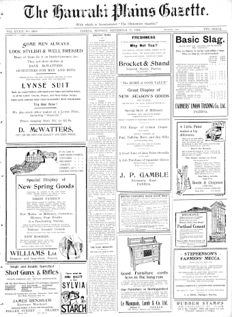 Issue page