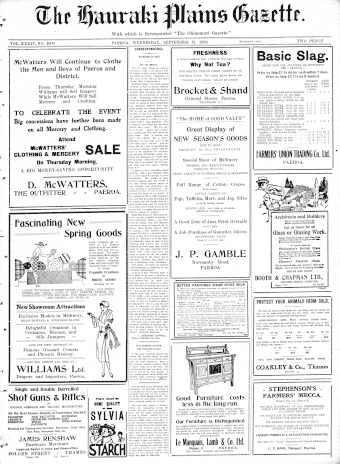 Issue page