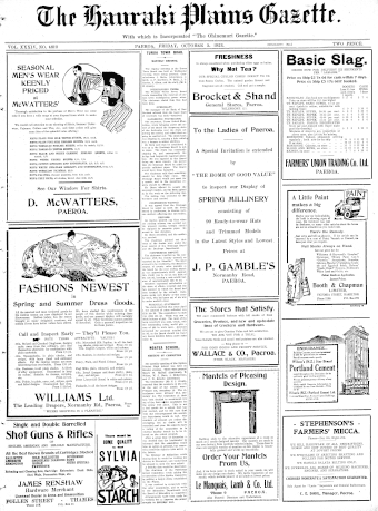 Issue page