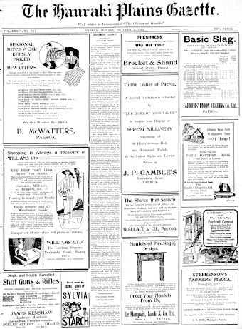 Issue page