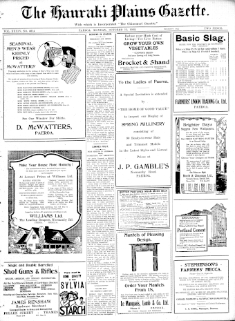 Issue page