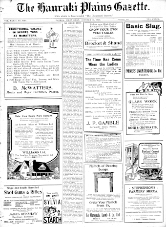 Issue page