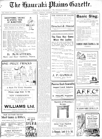 Issue page