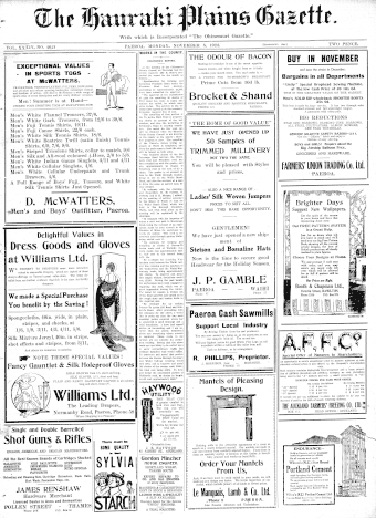 Issue page