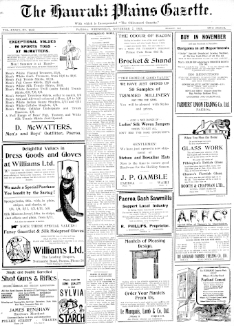 Issue page