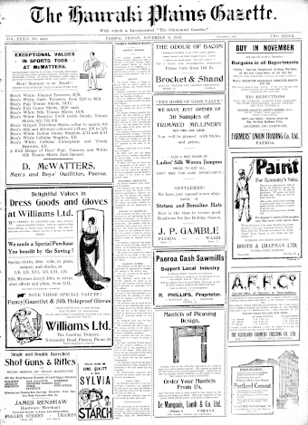 Issue page