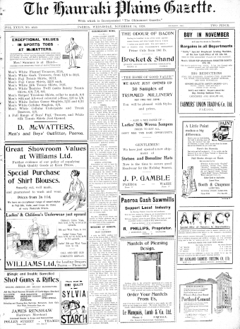 Issue page
