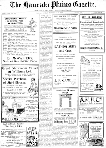 Issue page