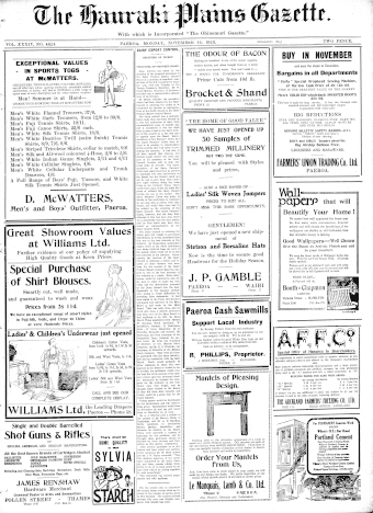 Issue page