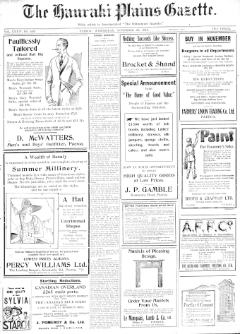 Issue page