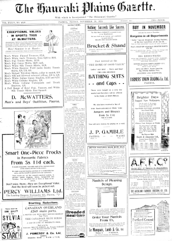 Issue page