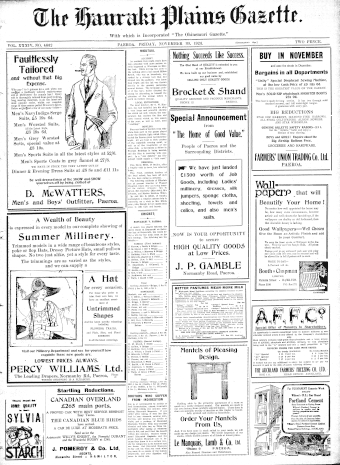 Issue page
