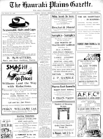 Issue page